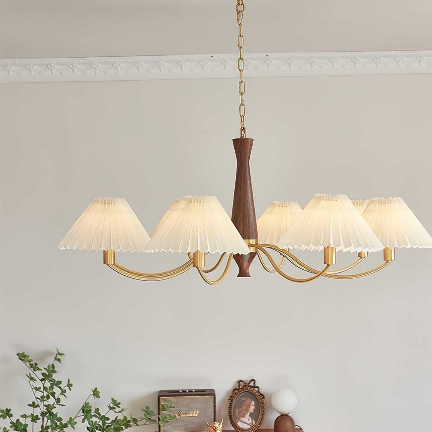 Zarn Pleated Chandelier Fabric
