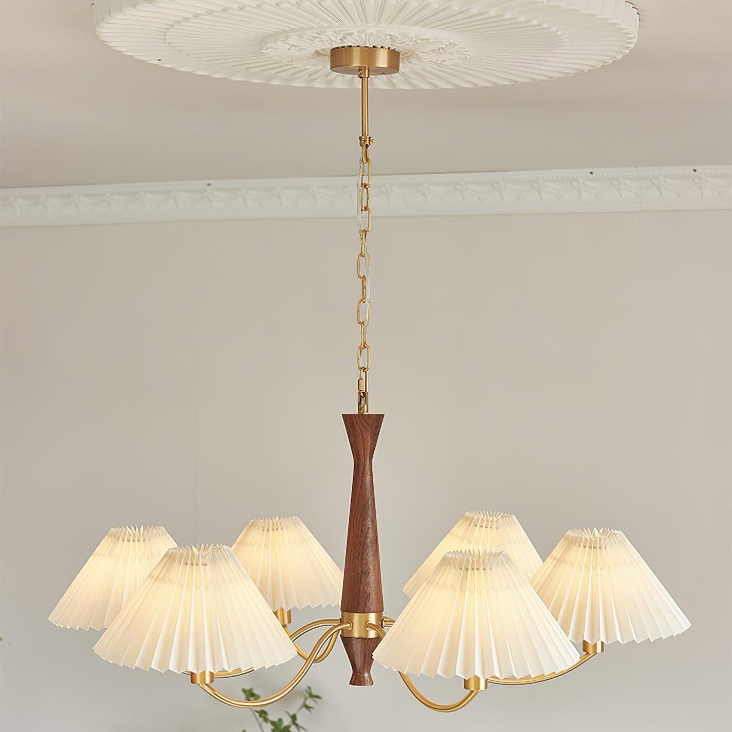 Zarn Pleated Chandelier Fabric