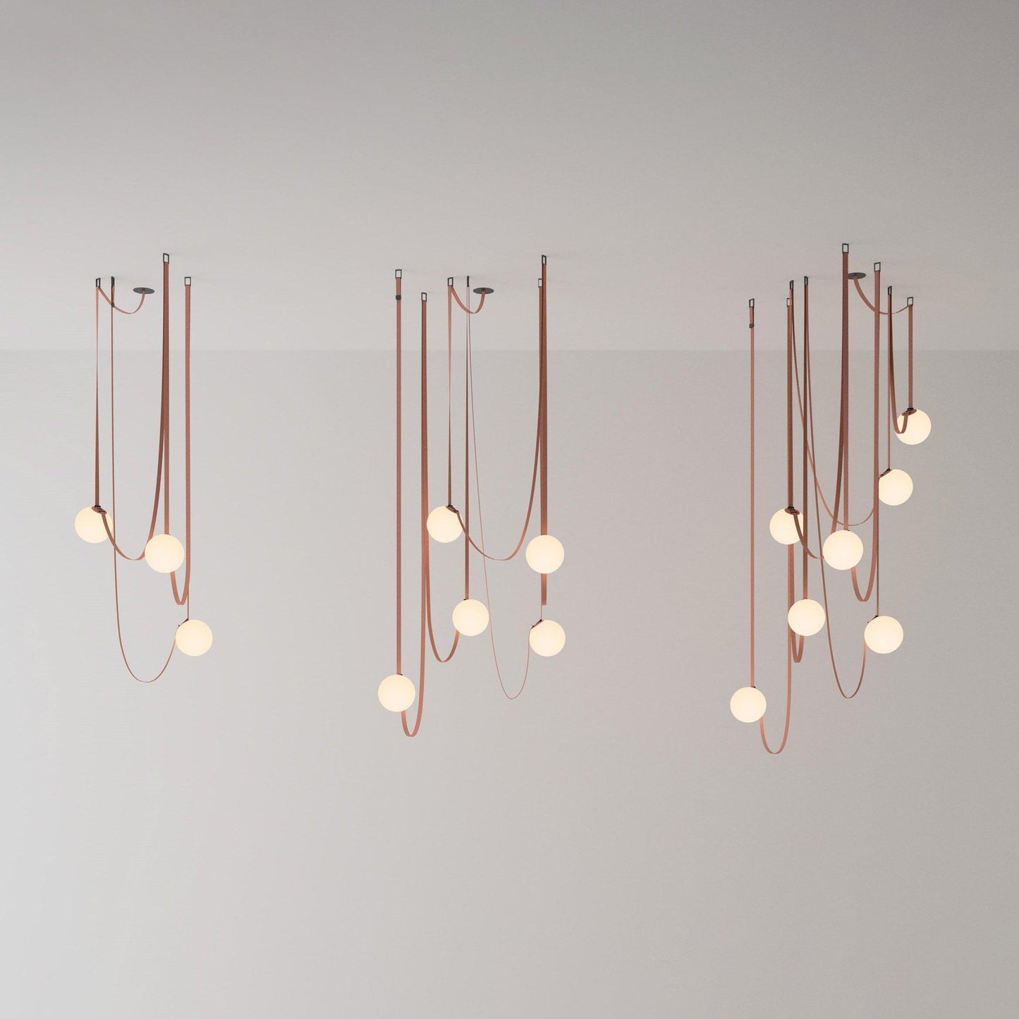 Zephira Multiple Belt Pendant Light
