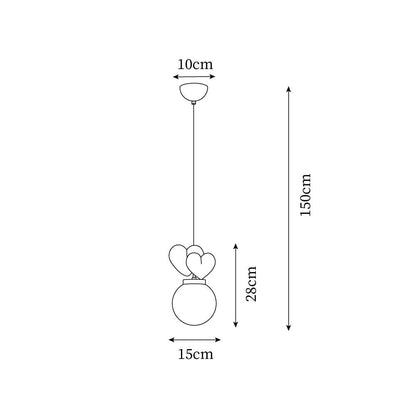 Suspension Pokoch Love