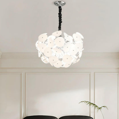 Thera Artistic Glass Globe Chandelier