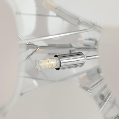 Thera Artistic Glass Globe Chandelier