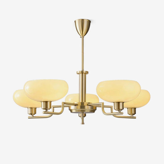 Candy Kronleuchter Glas Midcentury