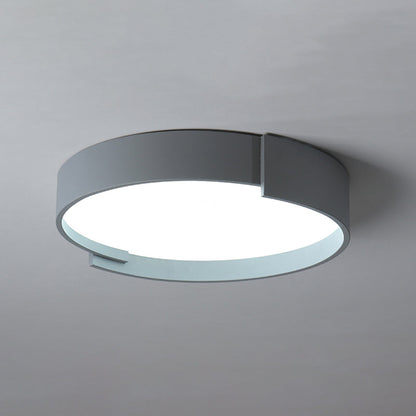 Plafonnier Arisha moderne rond encastré LED double couche