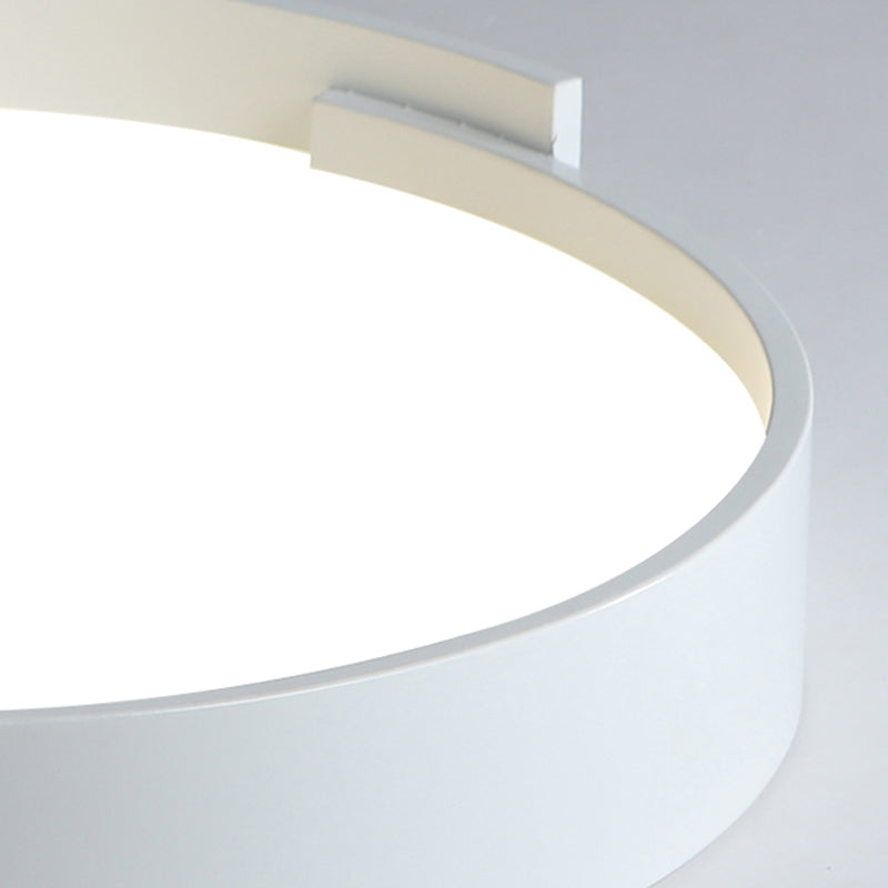 Plafonnier Arisha moderne rond encastré LED double couche