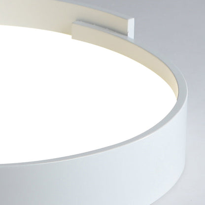 Plafonnier Arisha moderne rond encastré LED double couche