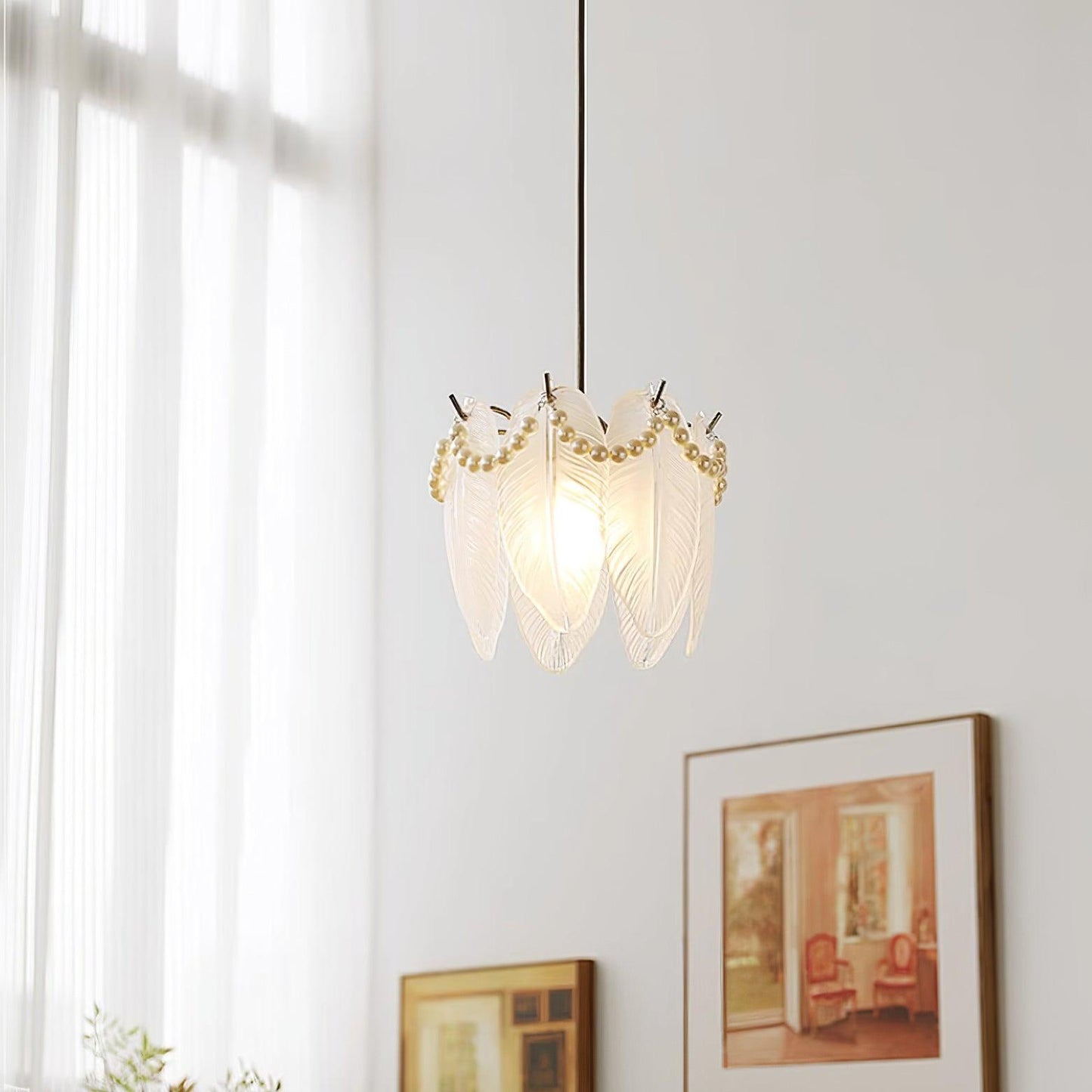 Elysia Glass Shade Pendant Light