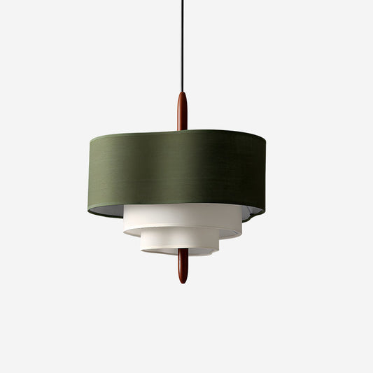 Suspension en tissu vert Ophel