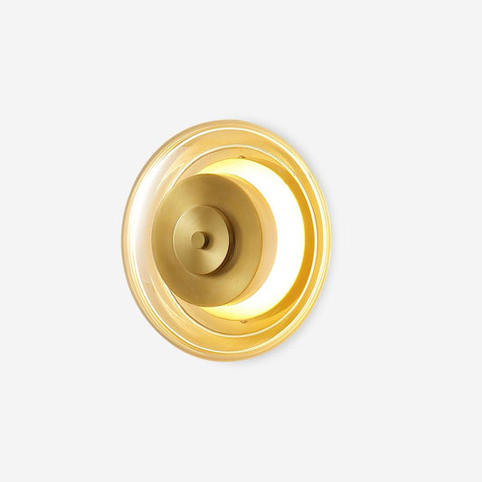 Applique circulaire en laiton Elysso