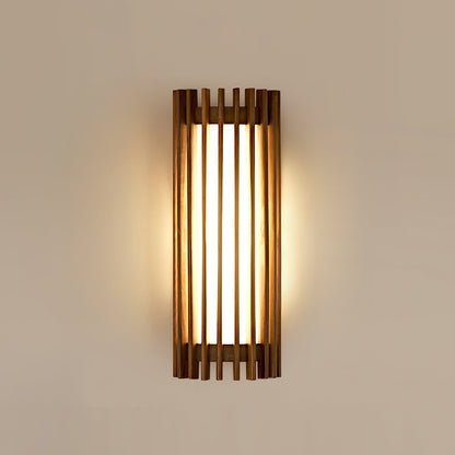Neyra Walnut Indoor Wall Lamp