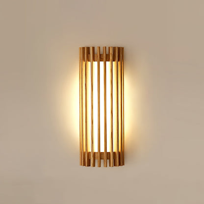 Neyra Walnut Indoor Wall Lamp