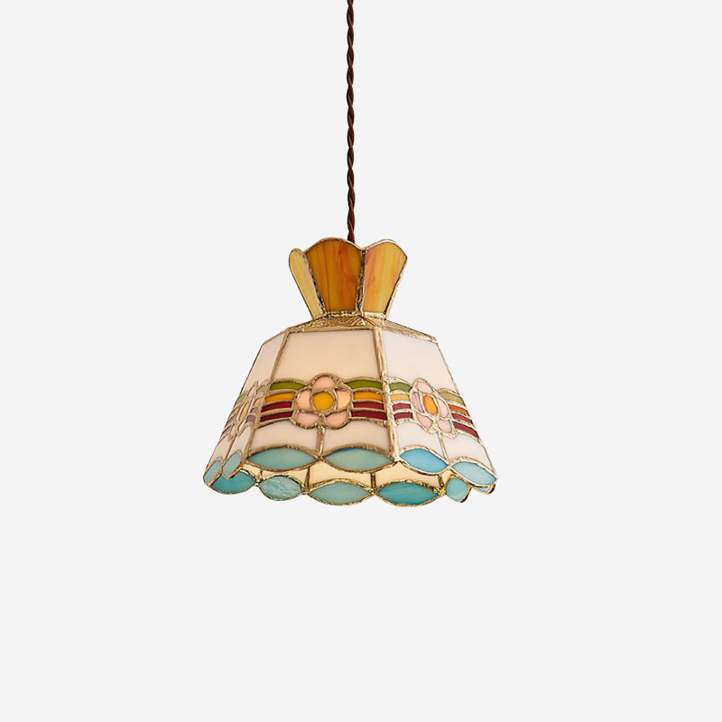 Suspensions de jardin en verre