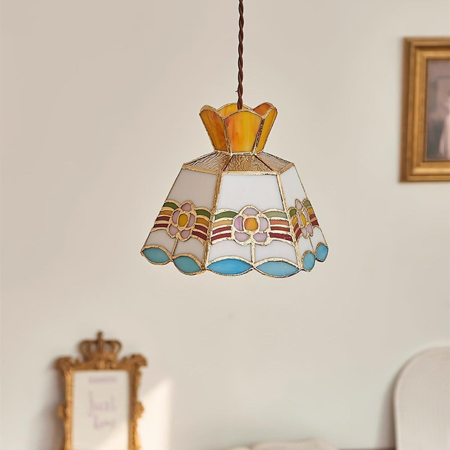 Suspensions de jardin en verre