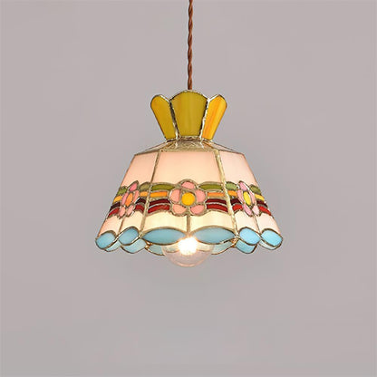 Suspensions de jardin en verre