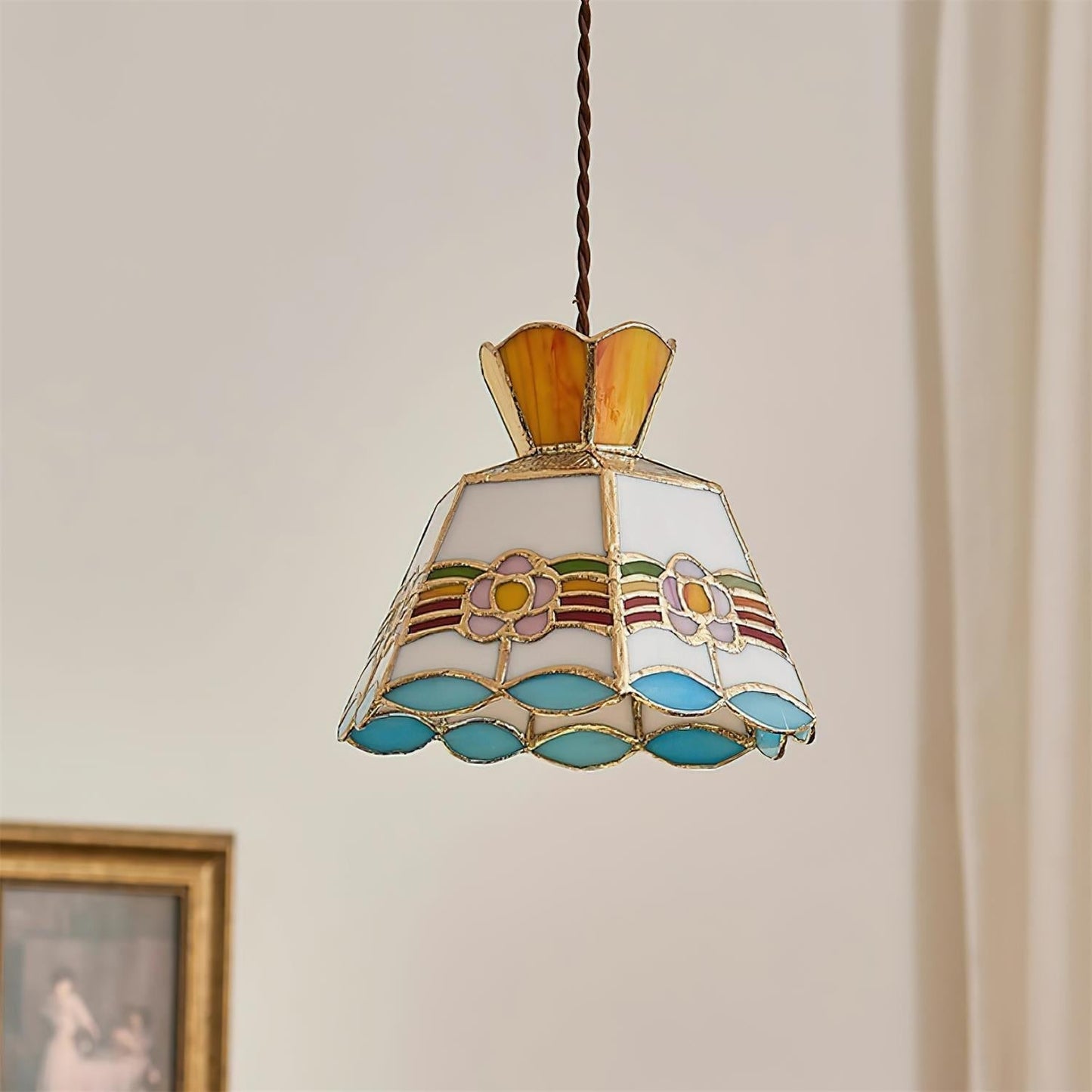 Suspensions de jardin en verre