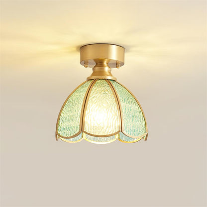 Civelle Tiffany Style Stained Glass Ceiling Light