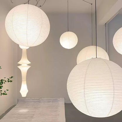 Sylin Pendant Swag Light Mulberry Silk