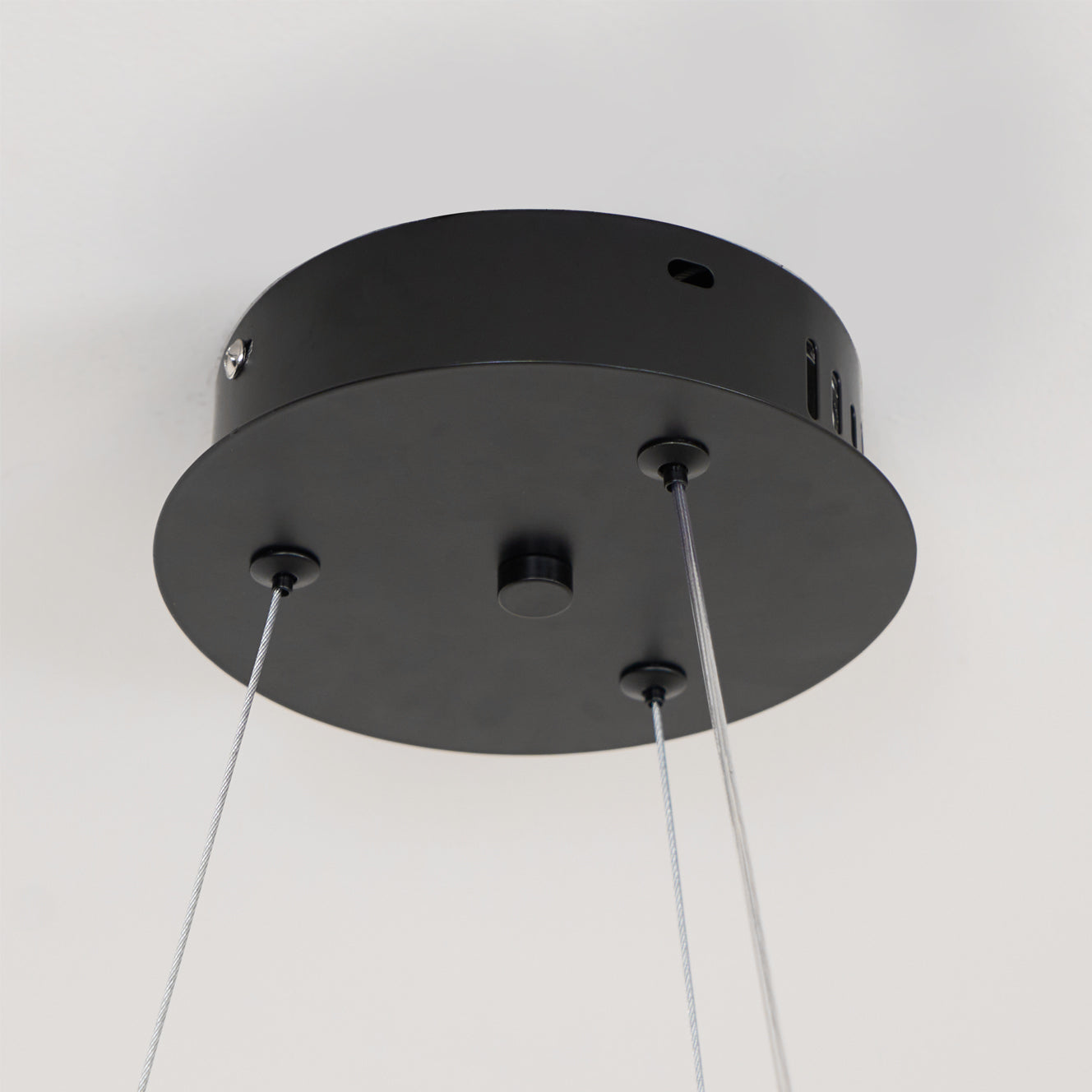 Acorn Ring Wood Chandelier