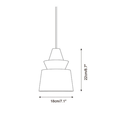 Ezion Layered White Alabaster Pendant Light