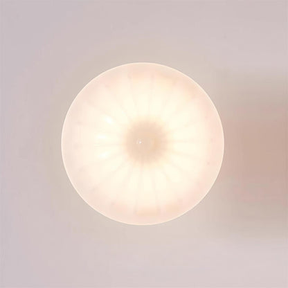 Evola Vintage Opal Glass Ceiling Light