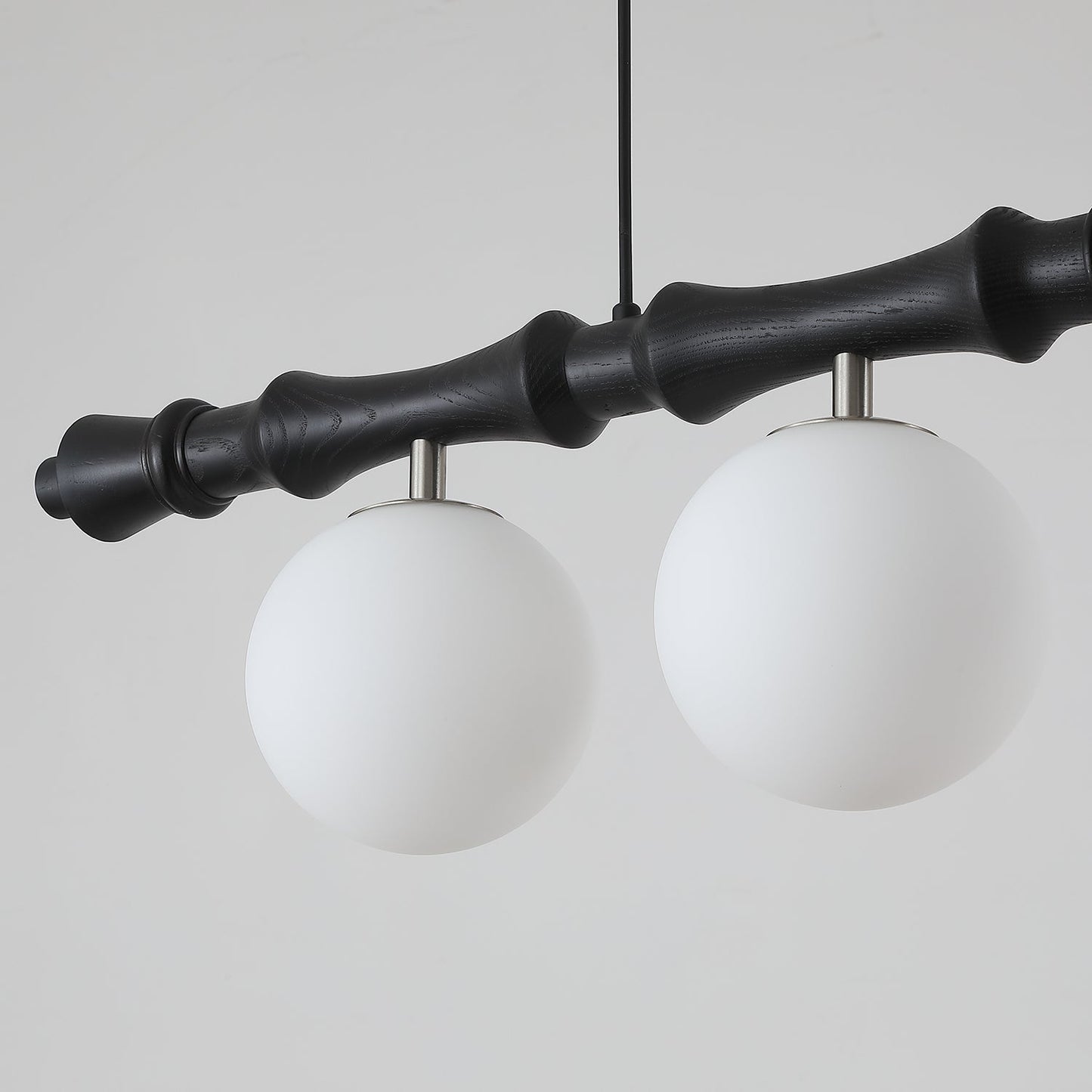 Bivio Wooden Pendant Light