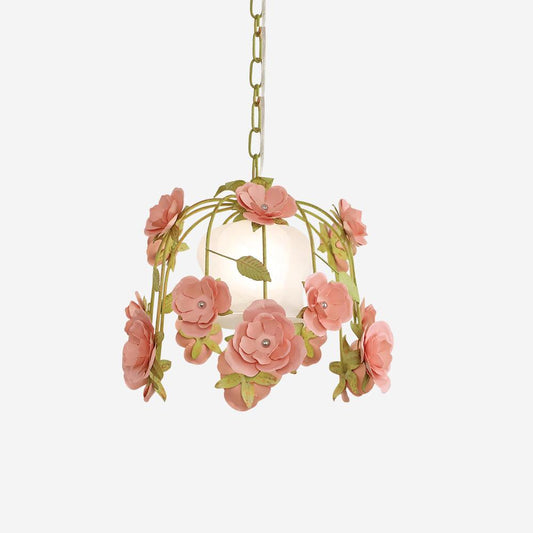Lampadario floreale Bellova