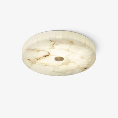 Delya Round Alabaster Ceiling Lamp