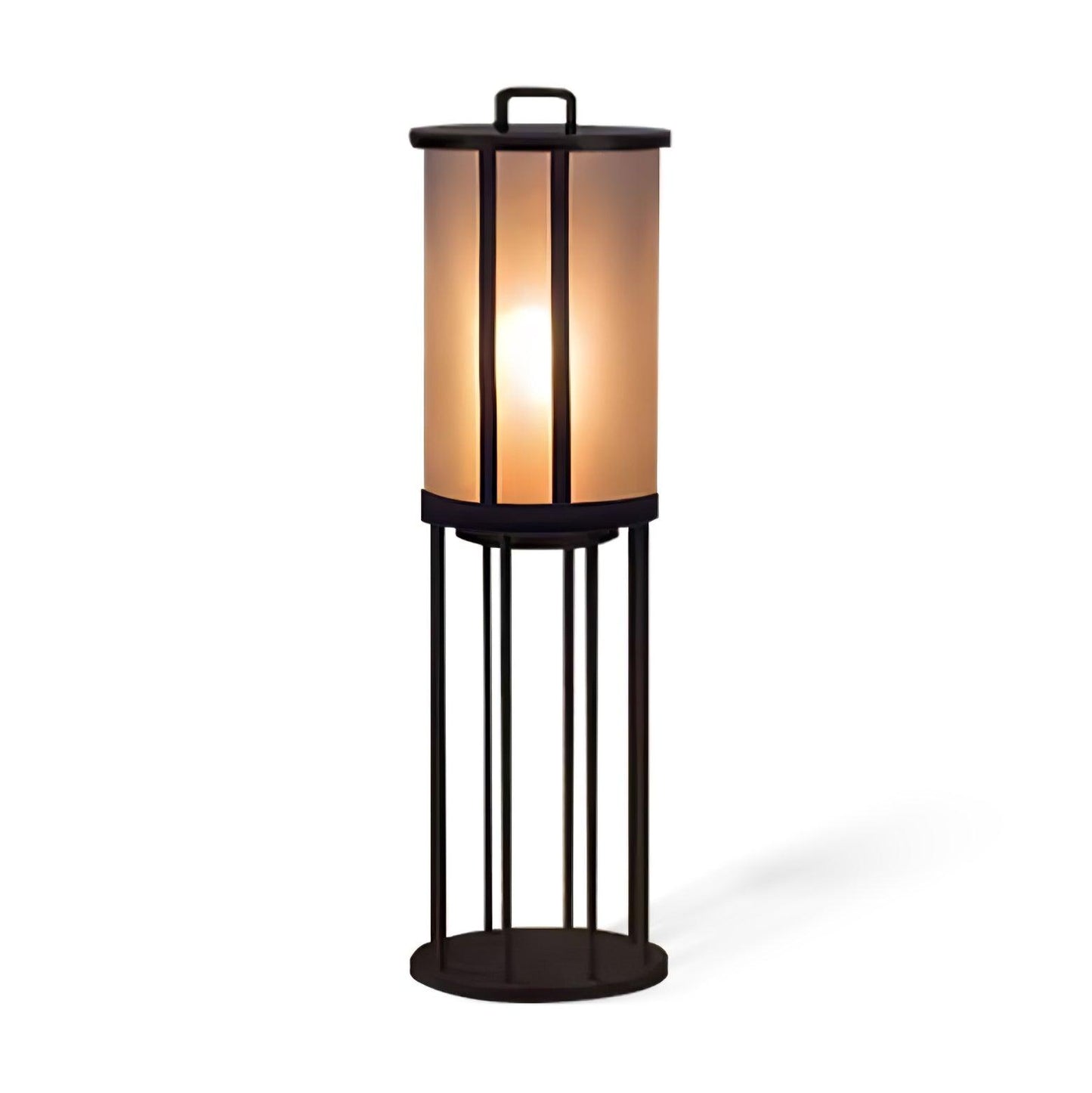 Ray Round Pillar Lantern Outdoor Light