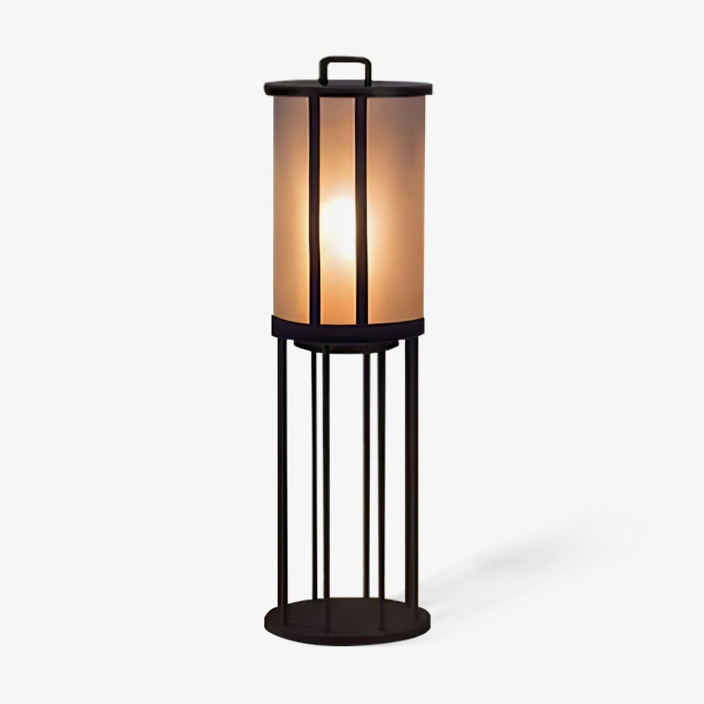Ray Round Pillar Lantern Outdoor Light