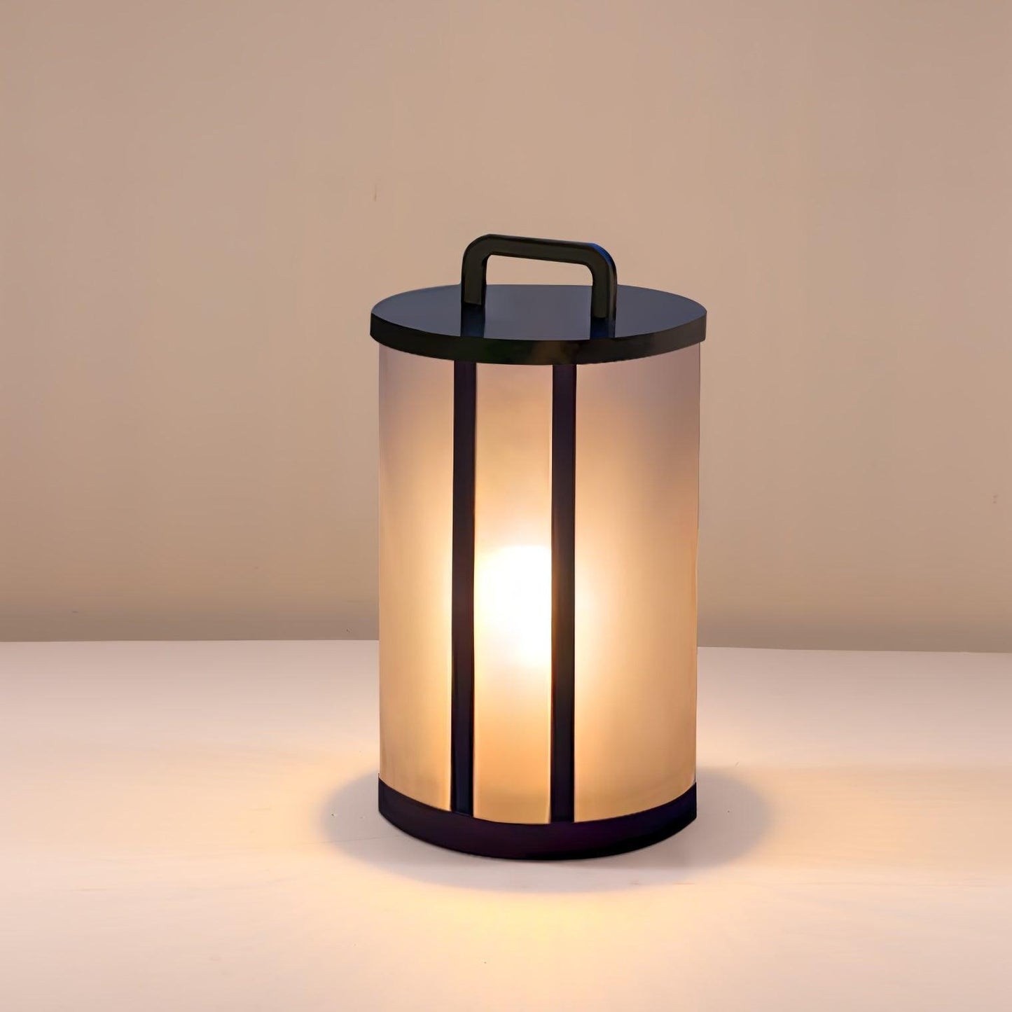 Ray Round Pillar Lantern Outdoor Light