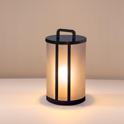 Ray Round Pillar Lantern Outdoor Light