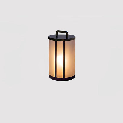 Ray Round Pillar Lantern Outdoor Light