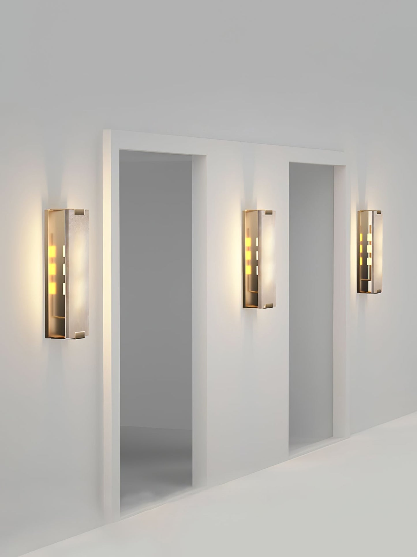 Roux Wall Lamp Alabaster Panel Glow