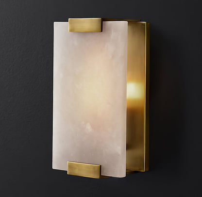 Roux Wall Lamp Alabaster Panel Glow