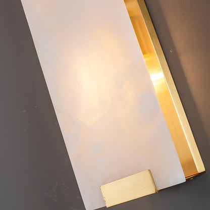 Roux Wall Lamp Alabaster Panel Glow