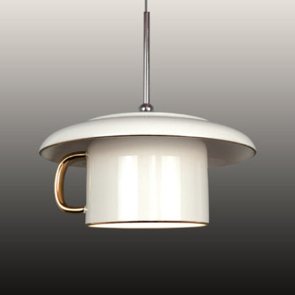 Valentina Urban Cup Ceramic LED Pendant Light Living Room