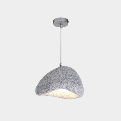 Avi Wabi Sabi Bread Shape Resin Pendant Light, Resin, 4 Color