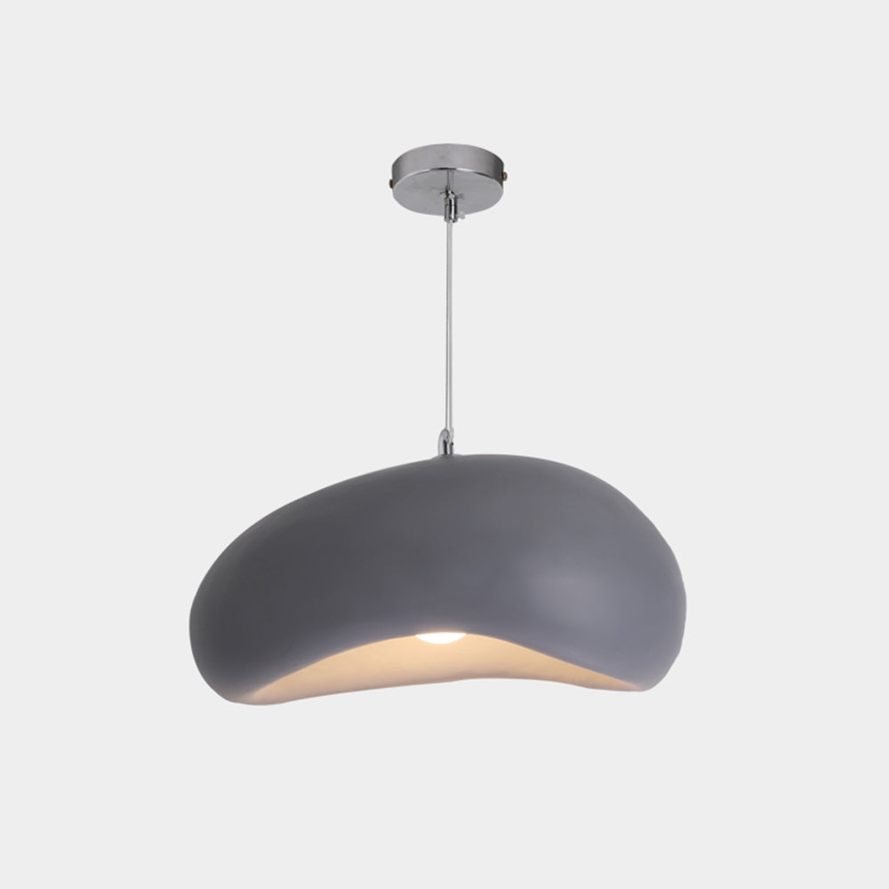 Avi Wabi Sabi Bread Shape Resin Pendant Light, 4 Color