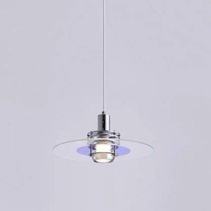 Valentina Minimalism LED Pendant Light Metal/Glass/ Bedroom