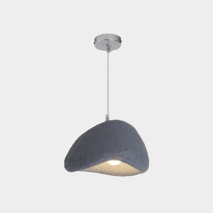Avi Wabi Sabi Bread Shape Resin Pendant Light, Resin, 4 Color