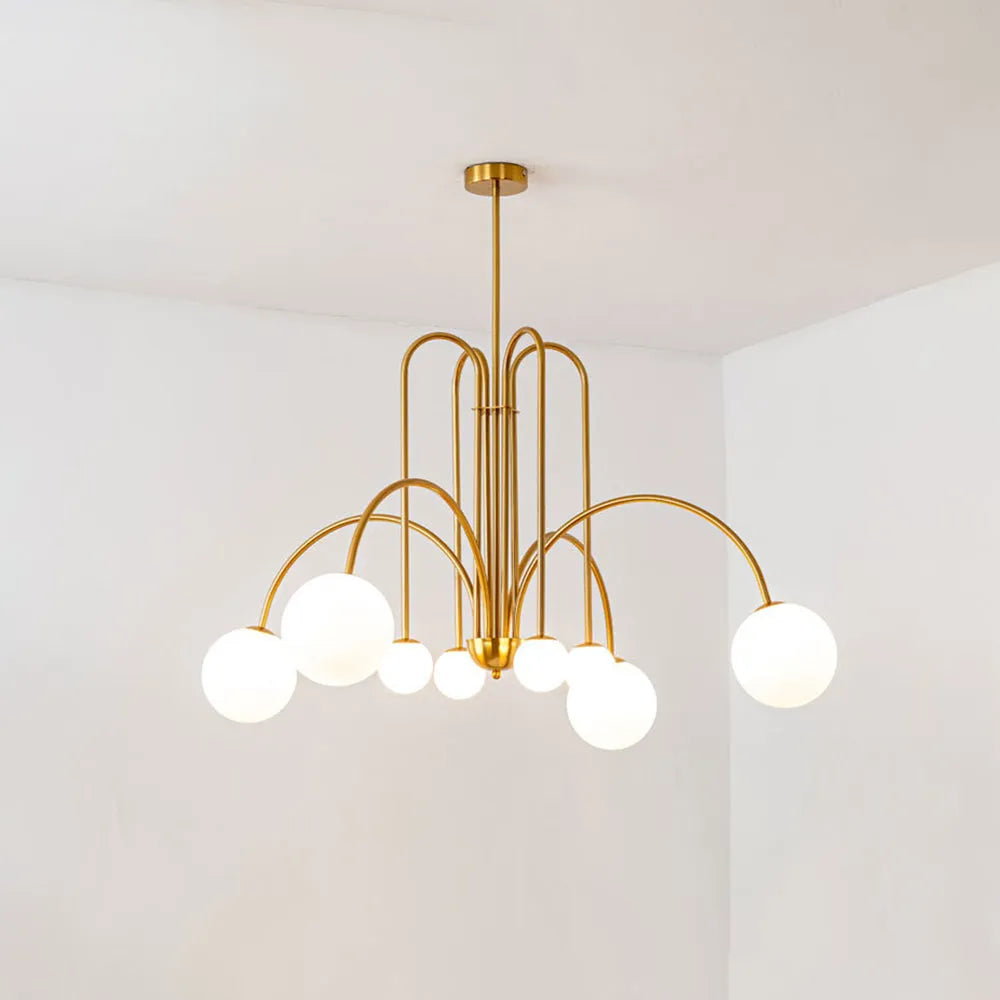 Monica Pendant Light Double Layer Glass Bubble