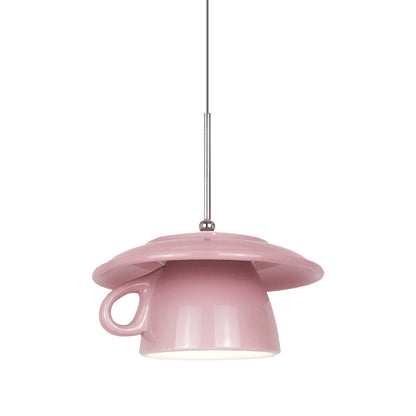 Valentina Modern Cup Ceramic LED Pendant Light Bedroom