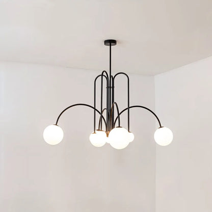 Monica Pendant Light Double Layer Glass Bubble