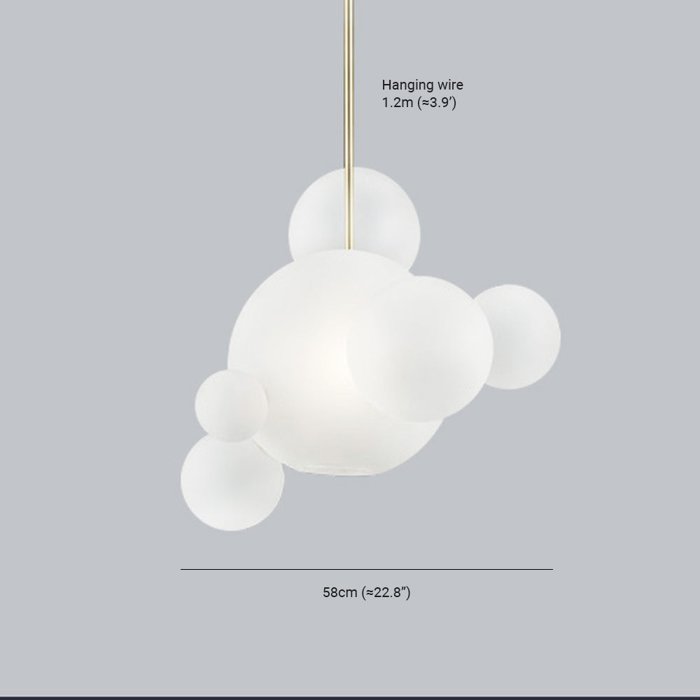 Valentina Modern Bubble Cluster  Pendant Light Gold