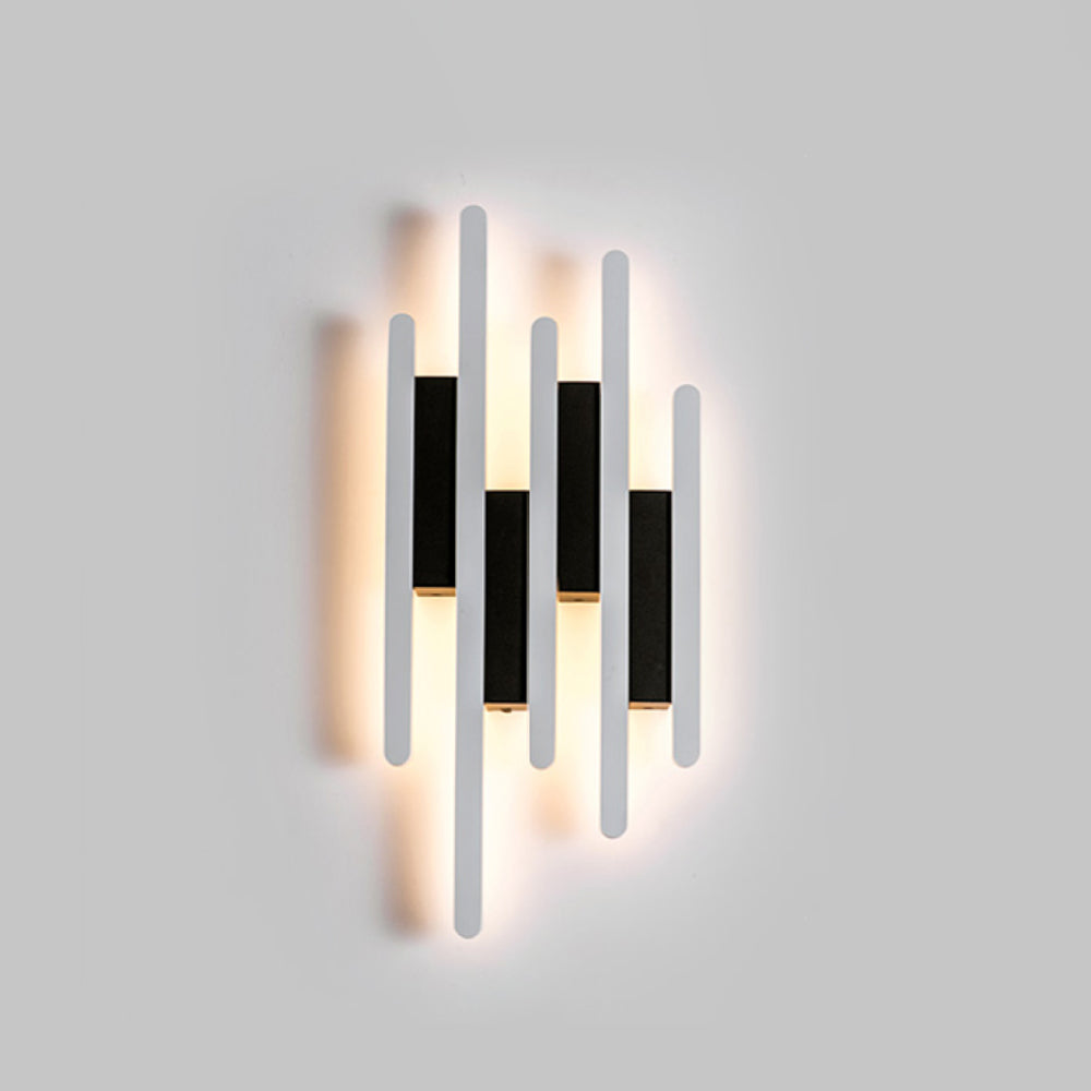 Arisha Industrial Black & White Wall Lamp, 2 Styles