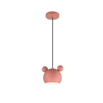 Valentina Mouse Head Pendelleuchte, 5 Farben