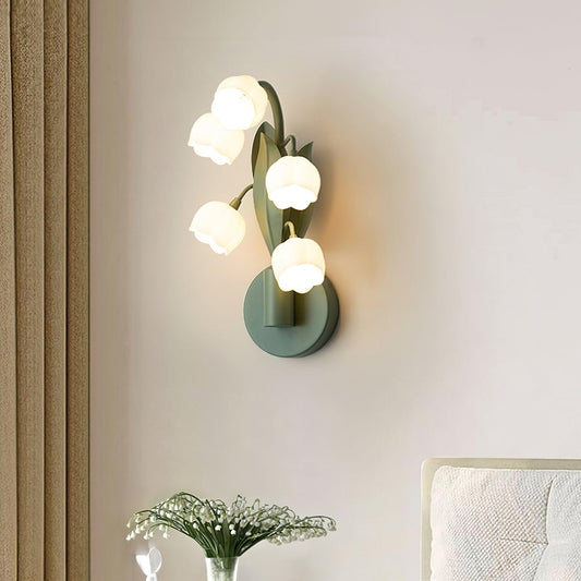Aelis Natural Orchid Indoor Wall Lamp