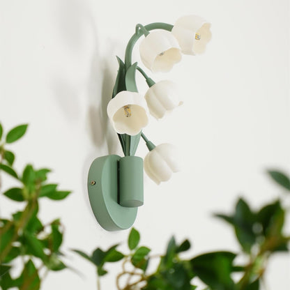 Aelis Natural Orchid Indoor Wall Lamp
