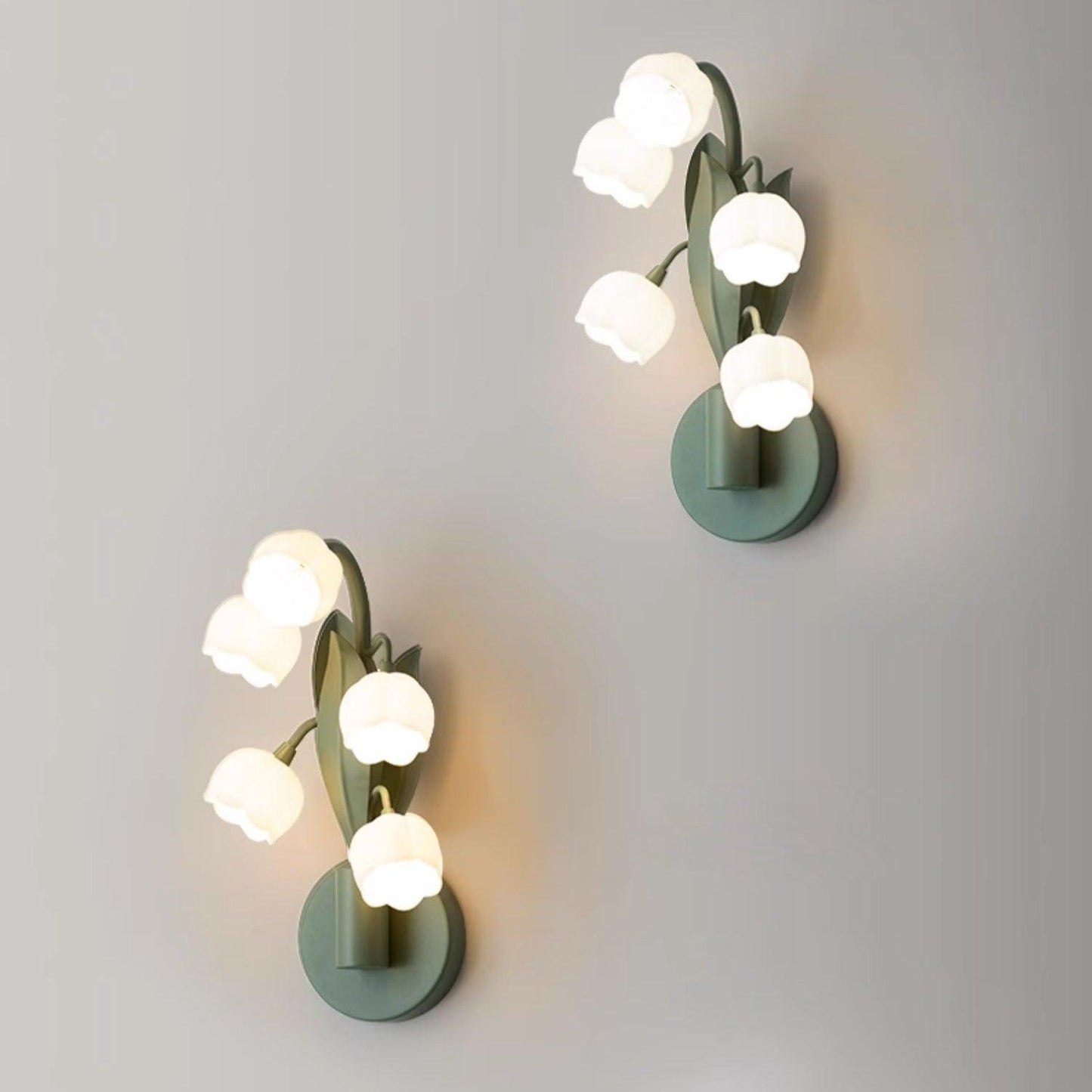 Aelis Natural Orchid Indoor Wall Lamp