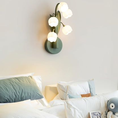 Aelis Natural Orchid Indoor Wall Lamp